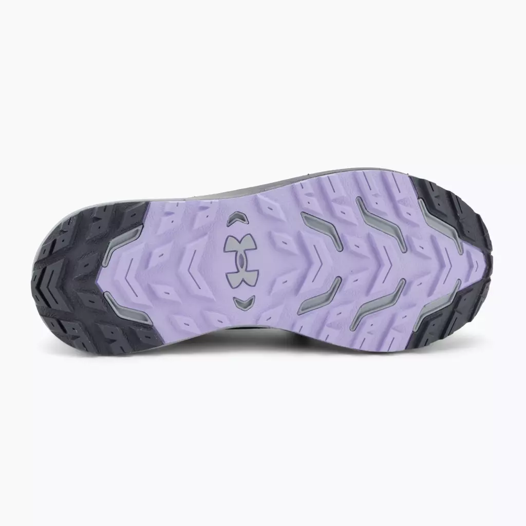 Женские Кроссовки для бега Under Armour Charged Bandit Trail 3 titan grey/castlerock/purple crest