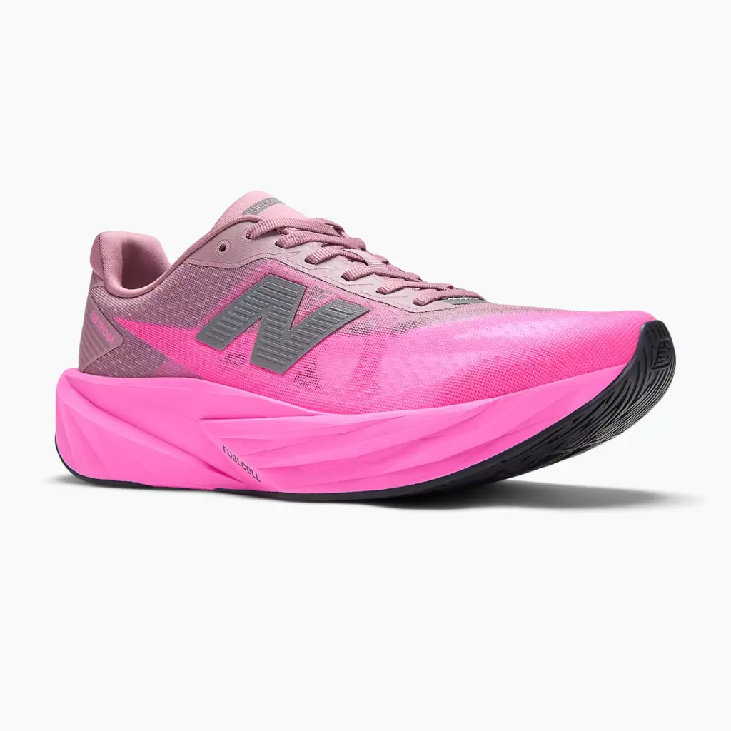 Кроссовки для бега New Balance FuelCell Rebel V5 pink heat/rosewood