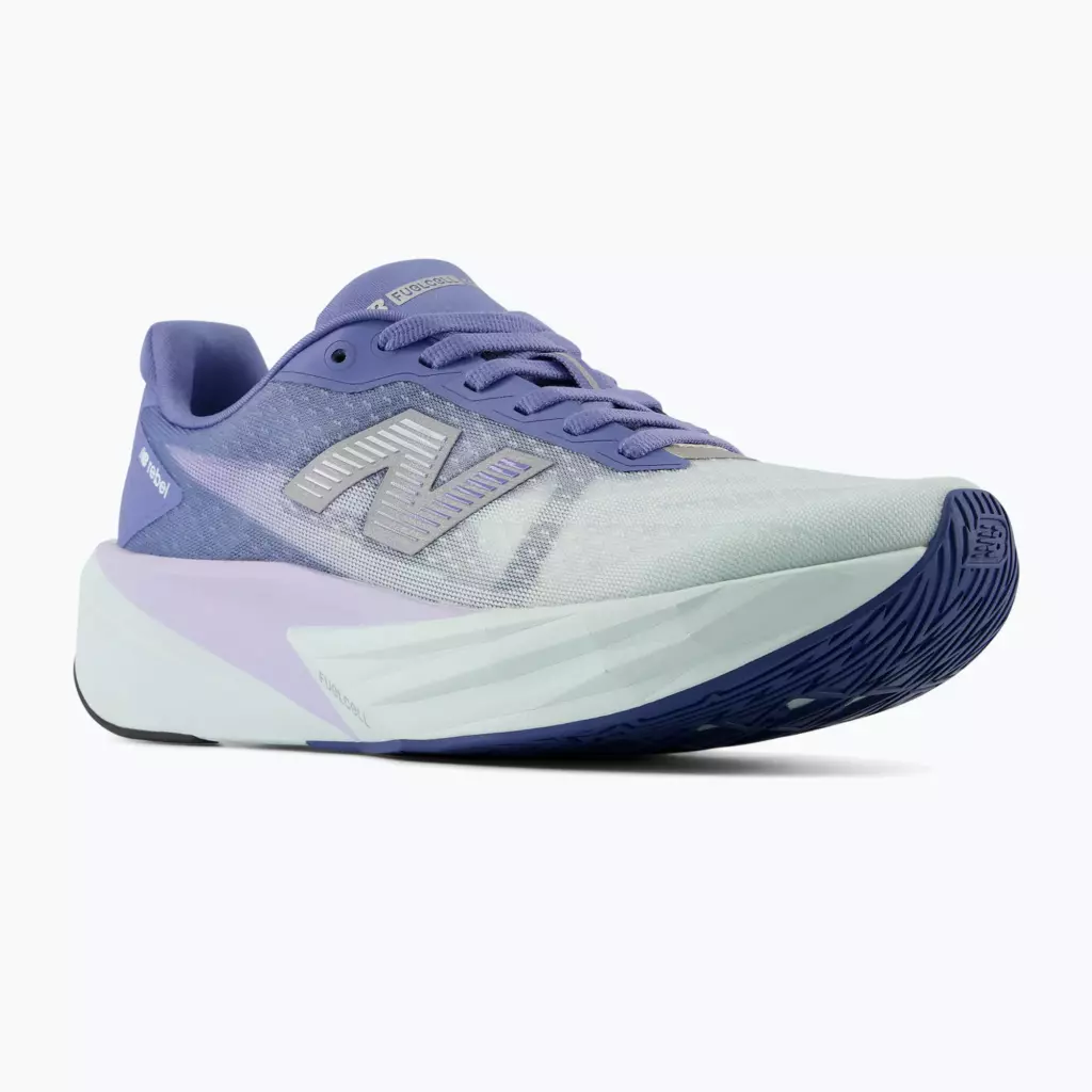 Женские Кроссовки для бега New Balance FuelCell Rebel V5 fairweather blue/glint blue