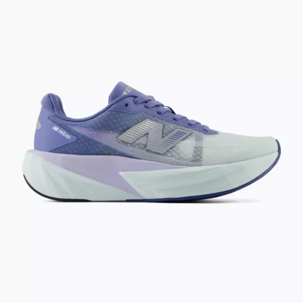 Женские Кроссовки для бега New Balance FuelCell Rebel V5 fairweather blue/glint blue