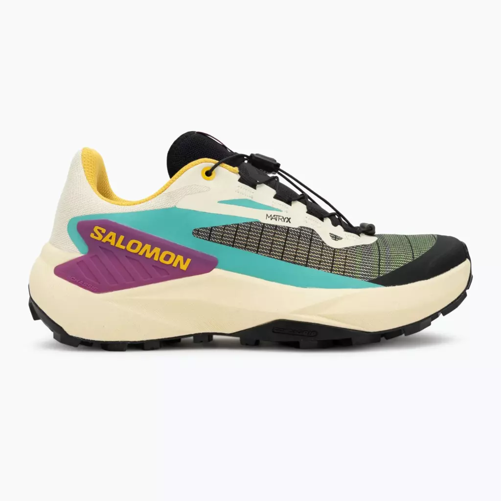 Женские Кроссовки для бега Salomon Genesis transparent yellow/black/willowherb