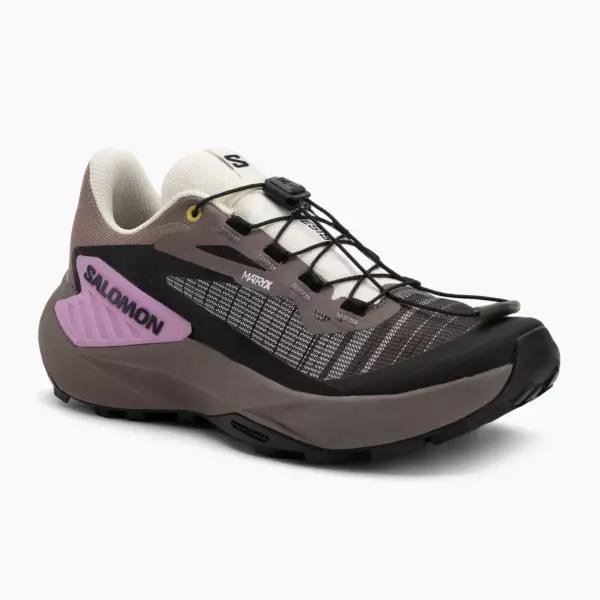 Женские Кроссовки для бега Salomon Genesis Iron/vanilla ice/cyclamen