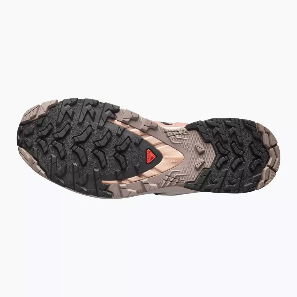 Женские Кроссовки для бега Salomon XA Pro 3D V9 black/burlwood/mahogany rose