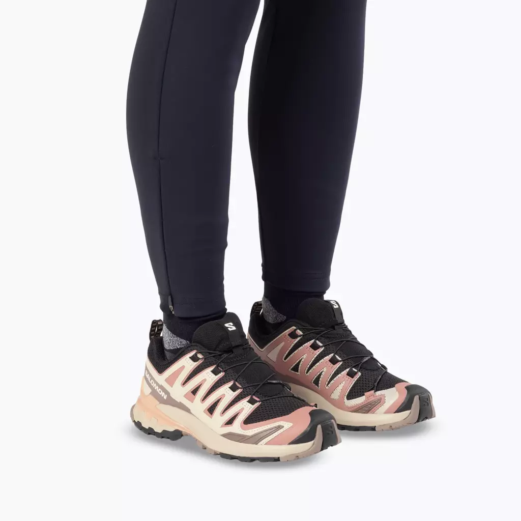 Женские Кроссовки для бега Salomon XA Pro 3D V9 black/burlwood/mahogany rose
