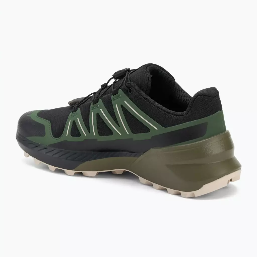 Кроссовки для бега Salomon Speedcross Peak black/black forest/rainy day