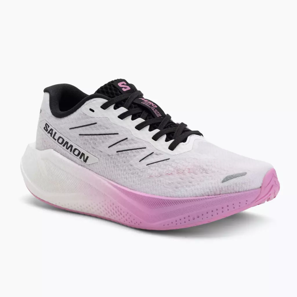 Женские Кроссовки для бега Salomon Aero Blaze 3 white/black/cyclamen