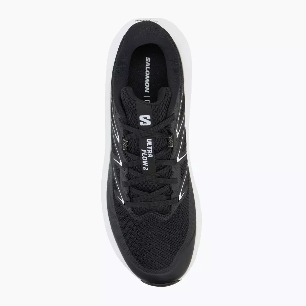 Кроссовки для бега Salomon Ultra Flow 2 black/white/agave green