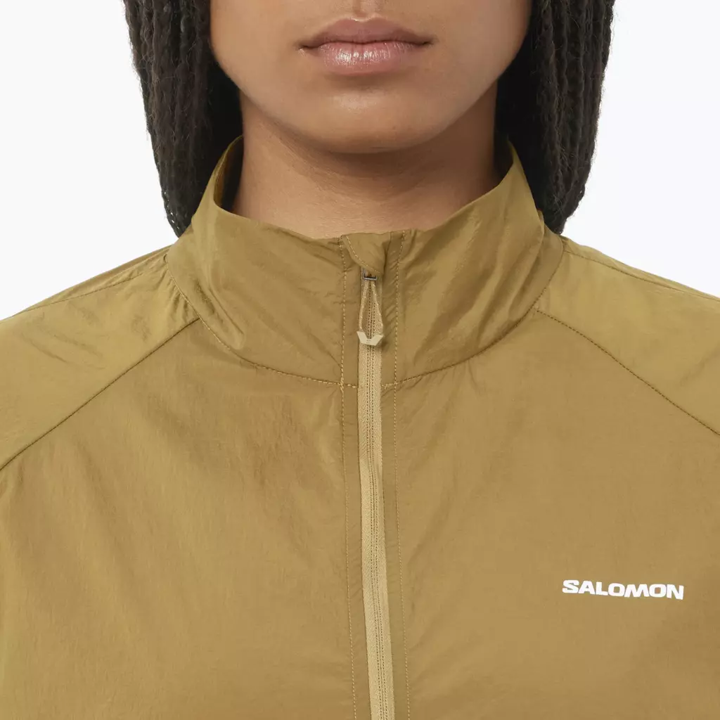 Женская ветровка Salomon Shakeout Fly brilliant olive