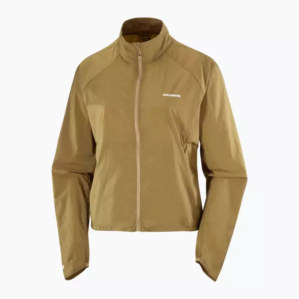 Женская ветровка Salomon Shakeout Fly brilliant olive