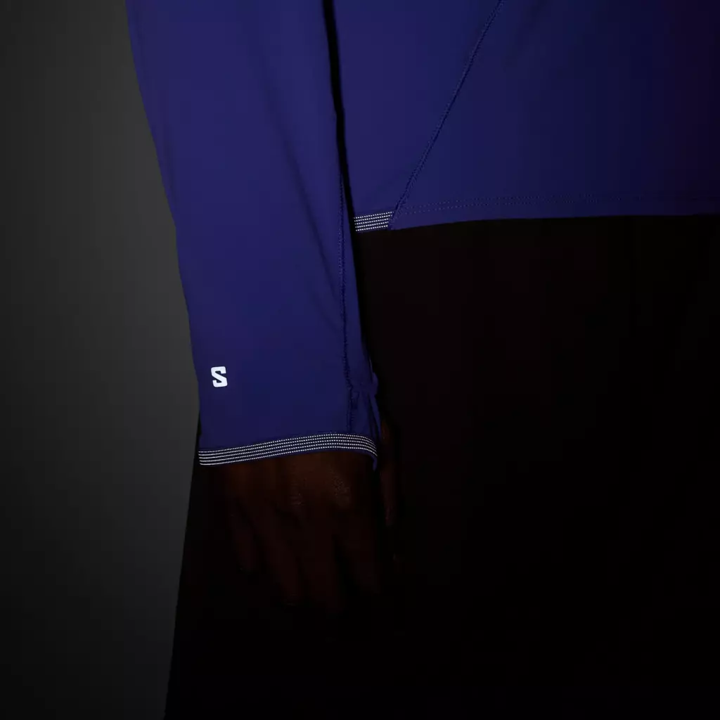 Ветровка Salomon Sense Aero Half Zip Hoodie libery