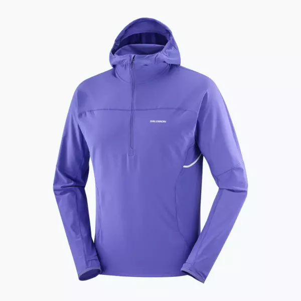 Ветровка Salomon Sense Aero Half Zip Hoodie libery