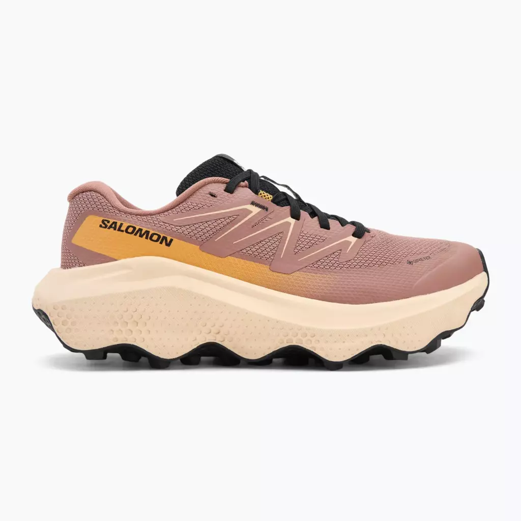 Женские Кроссовки для бега Salomon Ultra Flow 2 GTX burlwood/tender peach/warm apricot