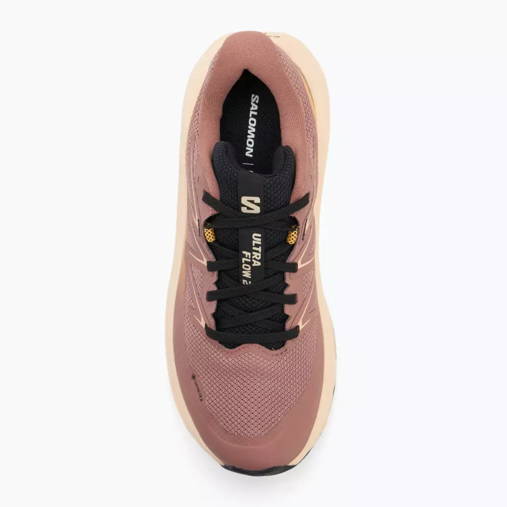 Женские Кроссовки для бега Salomon Ultra Flow 2 GTX burlwood/tender peach/warm apricot