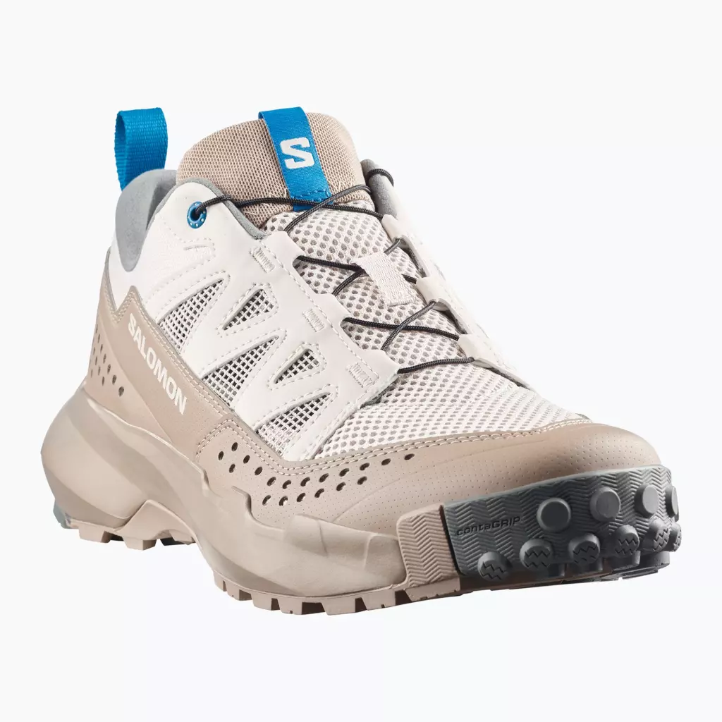 Кроссовки Salomon Techamphibian 5 rainy day/desert tan/mykonos blue