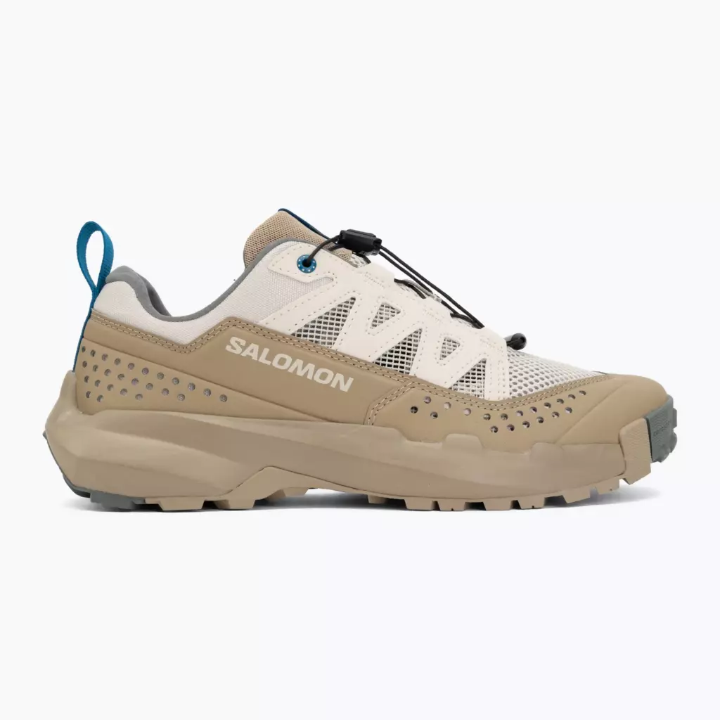 Кроссовки Salomon Techamphibian 5 rainy day/desert tan/mykonos blue