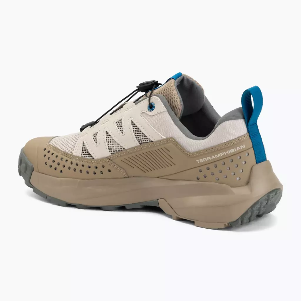 Кроссовки Salomon Techamphibian 5 rainy day/desert tan/mykonos blue