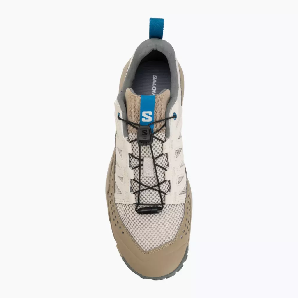 Кроссовки Salomon Techamphibian 5 rainy day/desert tan/mykonos blue