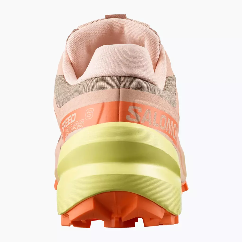 Женские Кроссовки для бега Salomon Speedcross 6 burro/sunny lime/almond cream