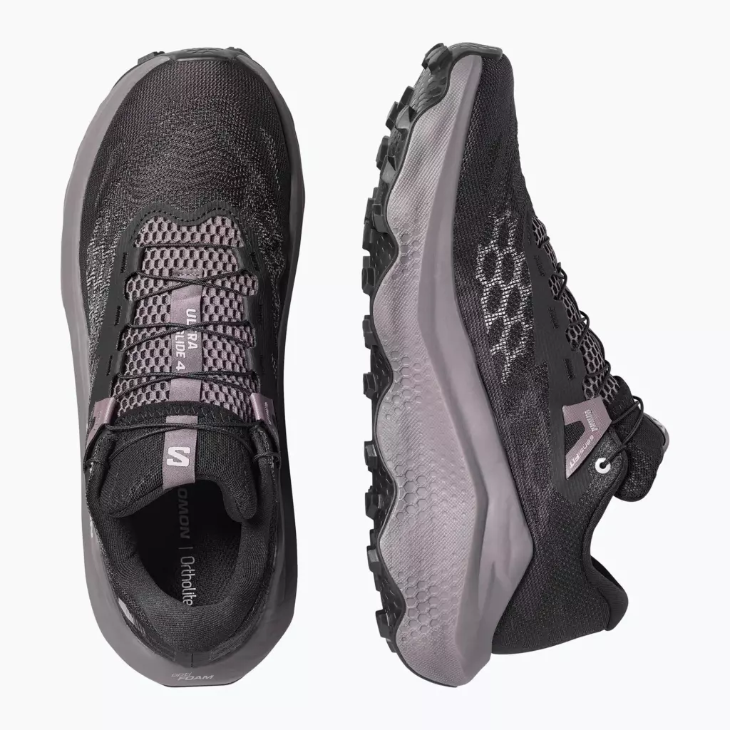 Кроссовки для бега Salomon Ultra Glide 4 black/dark gull gray/silver cloud