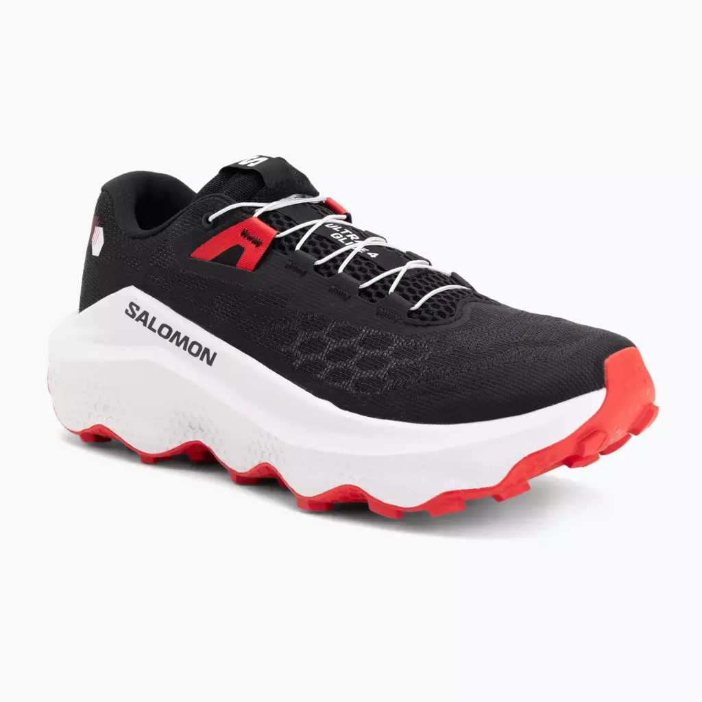 Кроссовки для бега Salomon Ultra Glide 4 black/white/fiery red