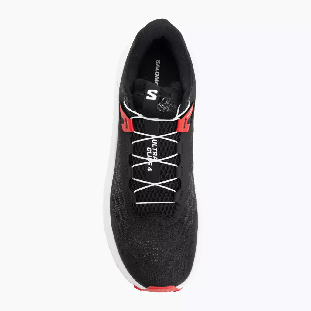 Кроссовки для бега Salomon Ultra Glide 4 black/white/fiery red
