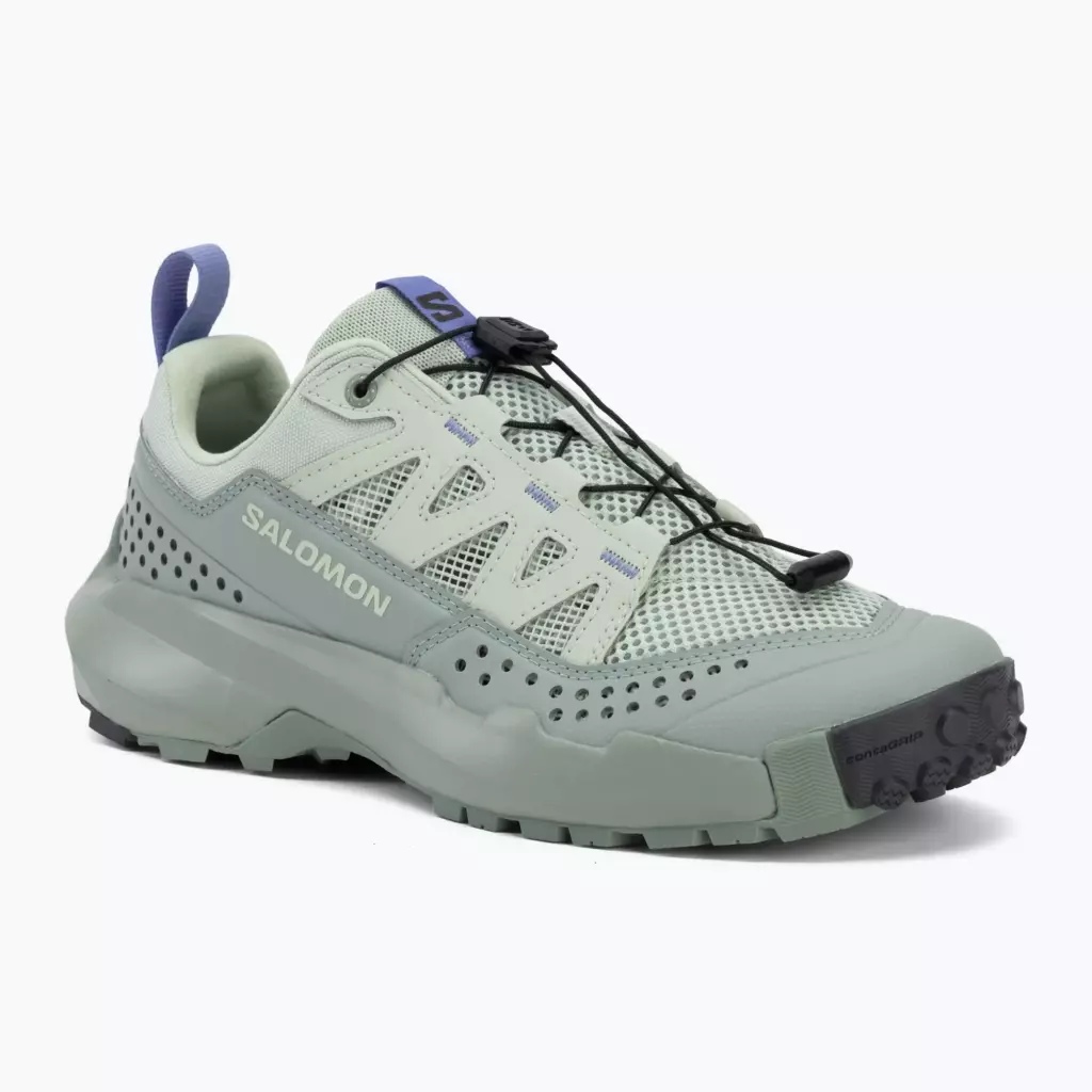 Женские Кроссовки для бега Salomon Terramphibian sea foam/green