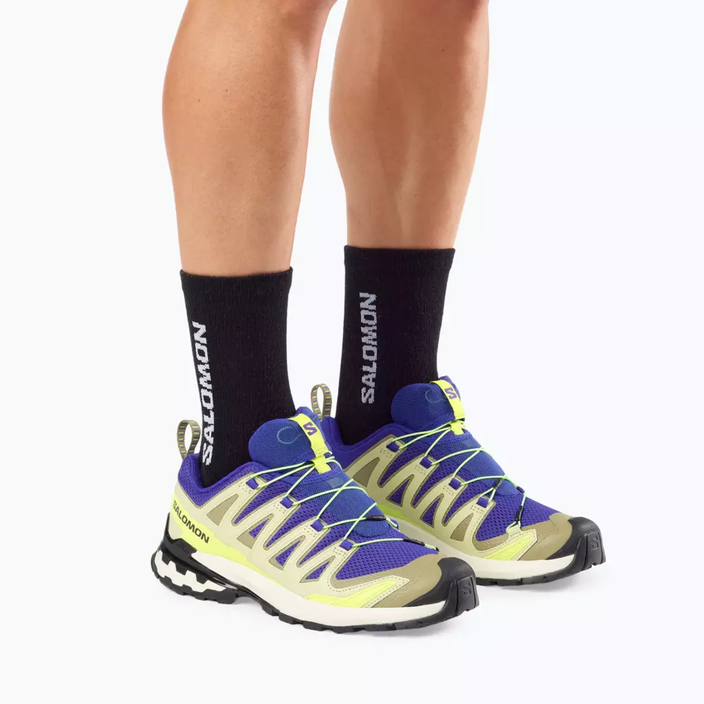 Кроссовки для бега Salomon XA Pro 3D V9 bluing/bog/acid lime