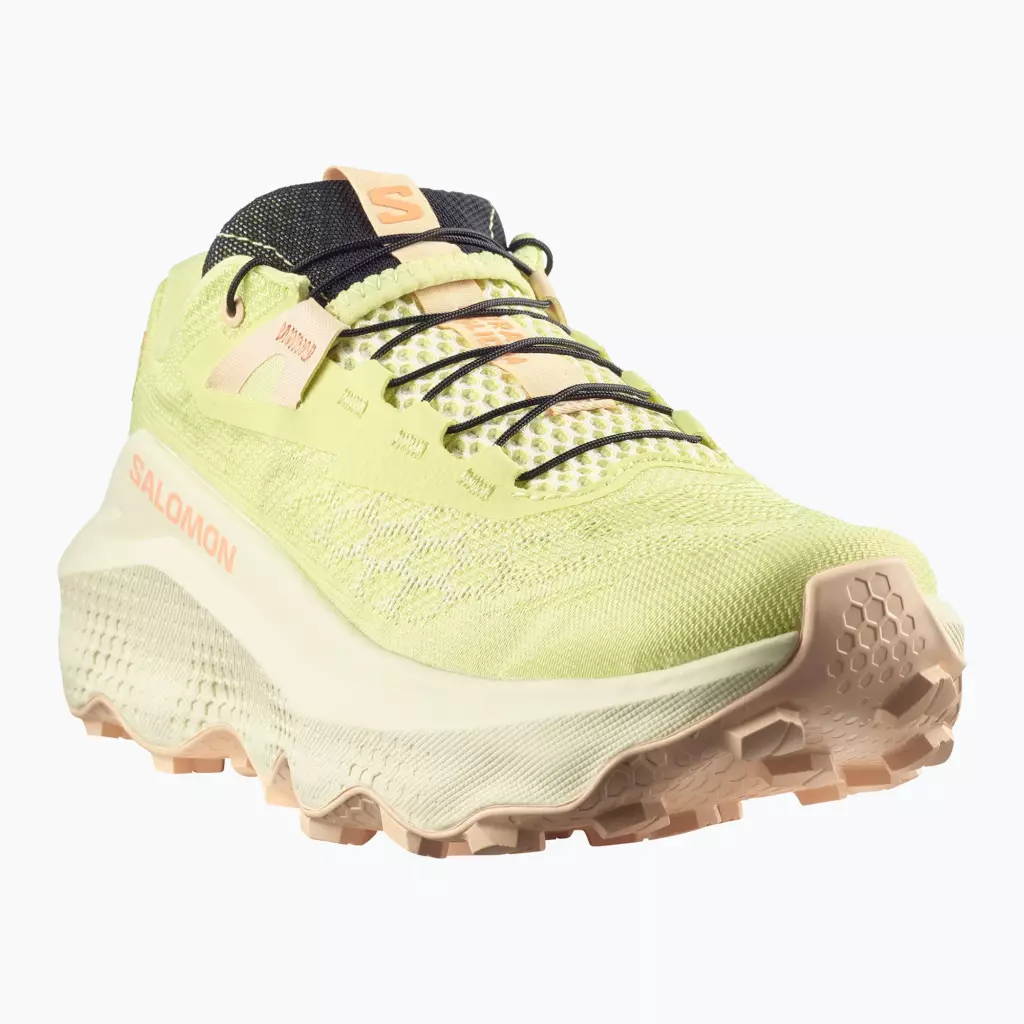 Женские Кроссовки для бега Salomon Ultra Glide 4 sunnylime/transpyellow/almondcream