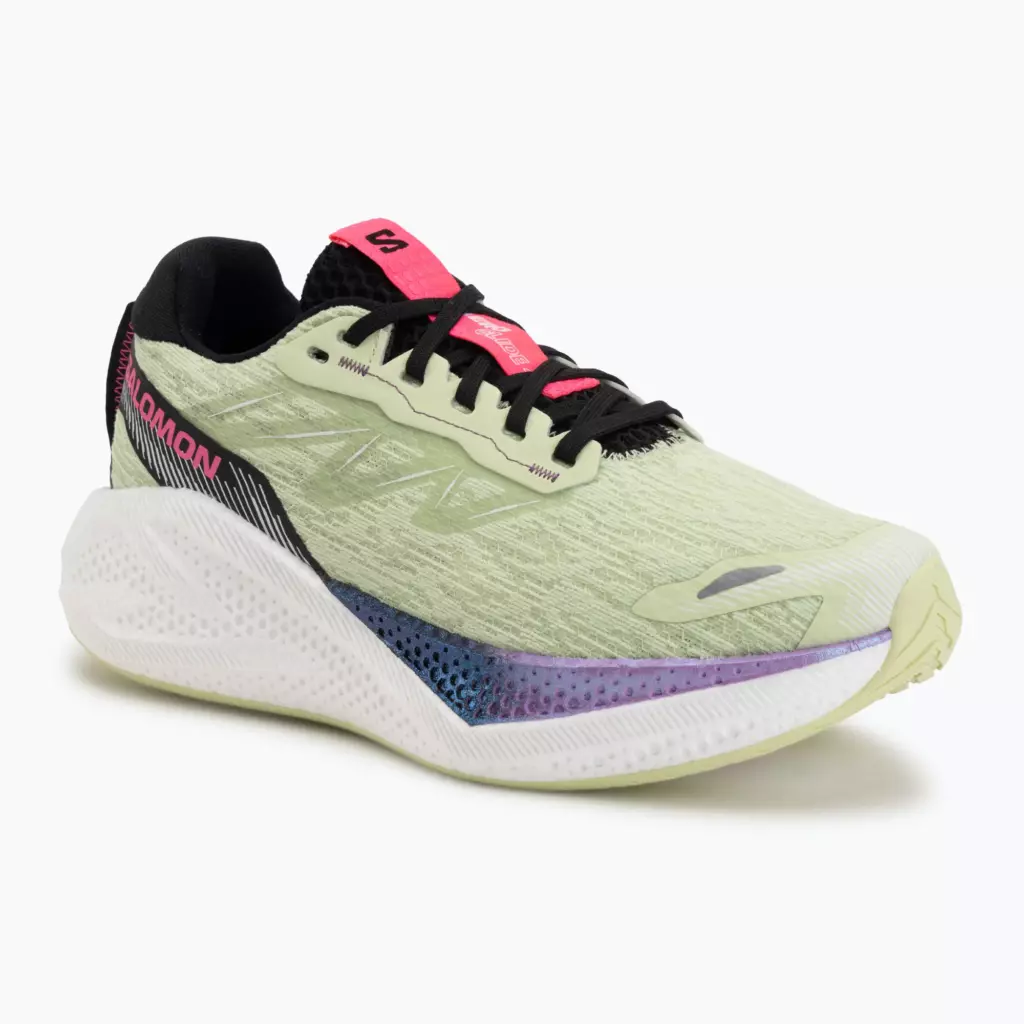 Женские Кроссовки для бега Salomon Aero Glide 4 butterfly/white/black