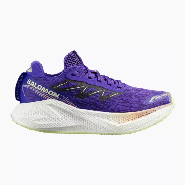 Женские Кроссовки для бега Salomon Aero Glide 4 deep blue/white/butterfly