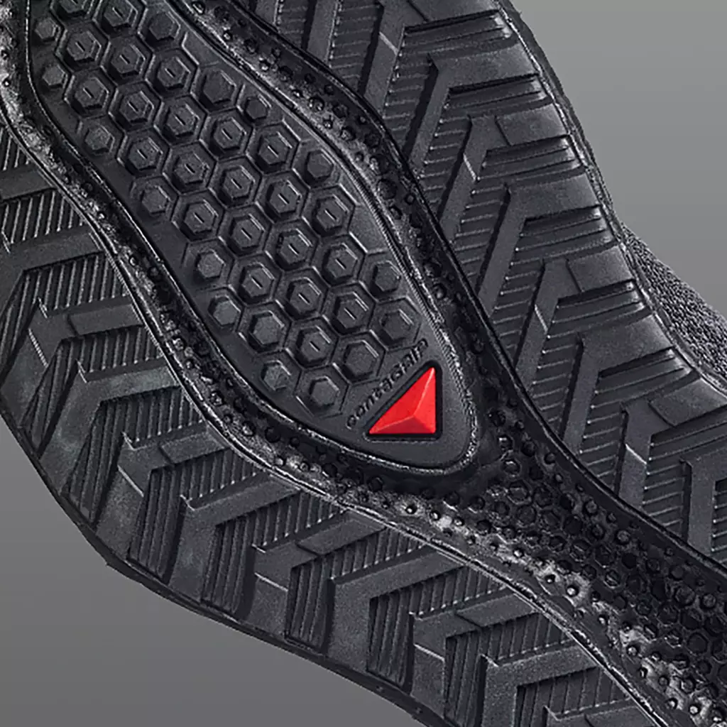 Кроссовки для бега Salomon Aero Glide 4 GRVL black/asphalt/black