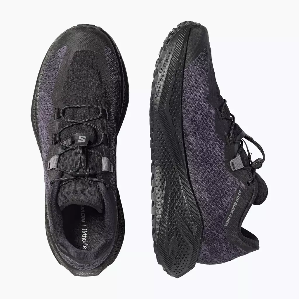 Кроссовки для бега Salomon Aero Glide 4 GRVL black/asphalt/black