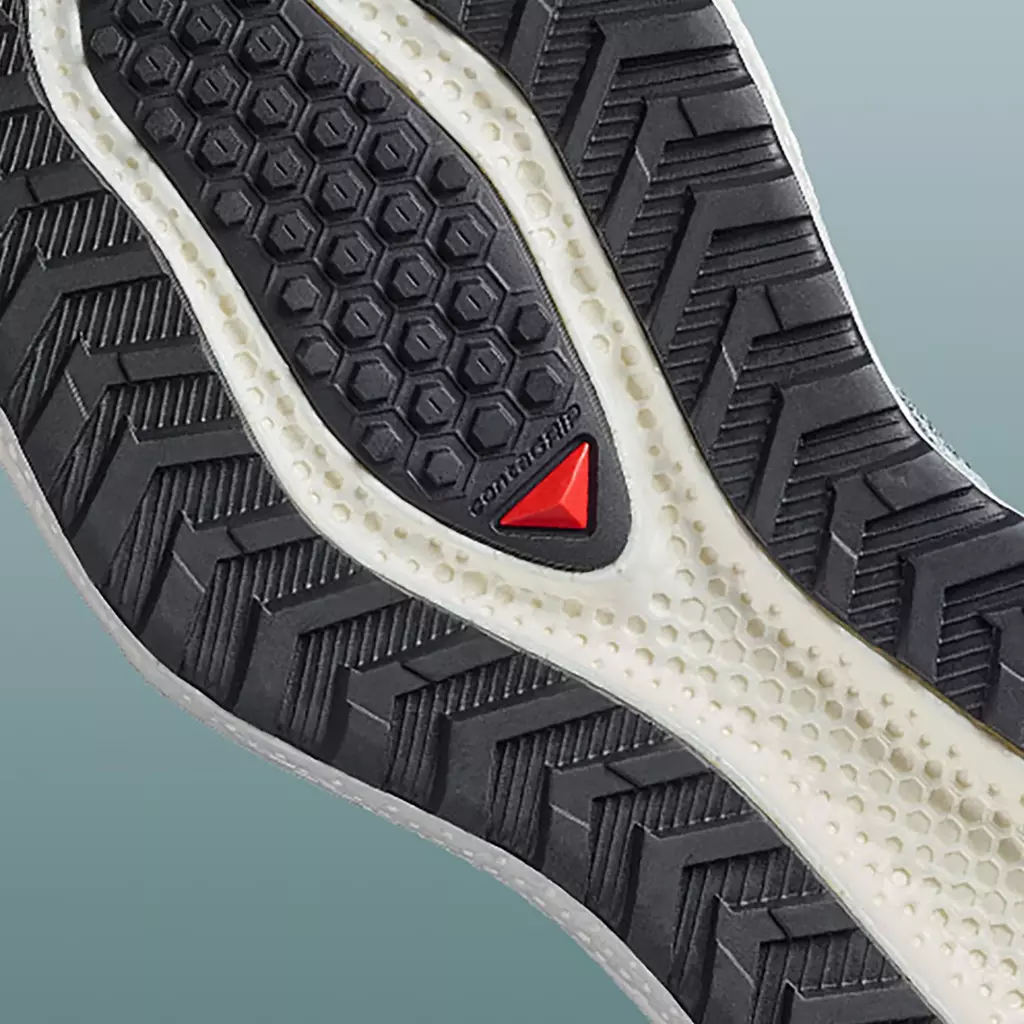 Кроссовки для бега Salomon Aero Glide 4 GRVL stormy weather/lichen/vanilla ice