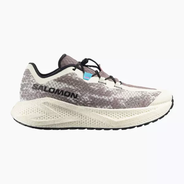 Кроссовки для бега Salomon Aero Glide 4 GRVL vanilla ice/black/iron