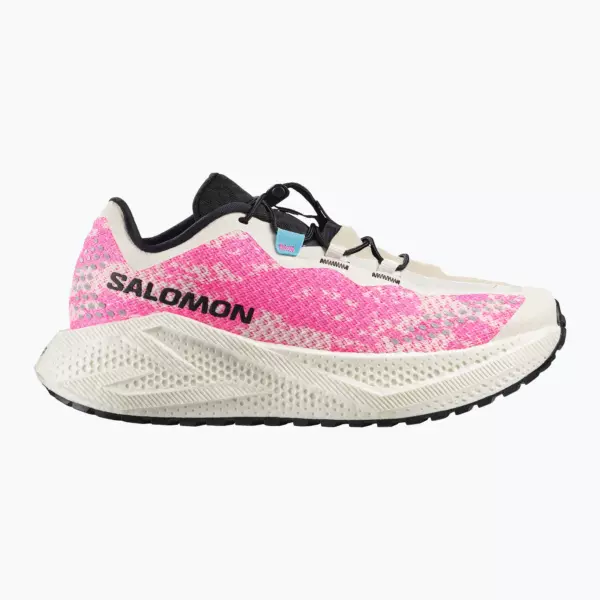 Женские Кроссовки для бега Salomon Aero Glide 4 GRVL vanilla ice/knockout pink/black