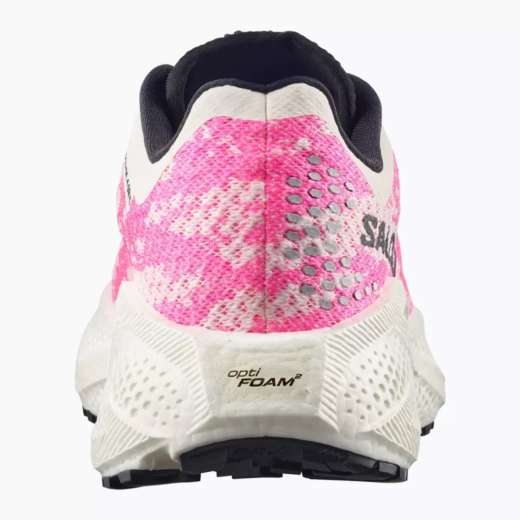Женские Кроссовки для бега Salomon Aero Glide 4 GRVL vanilla ice/knockout pink/black
