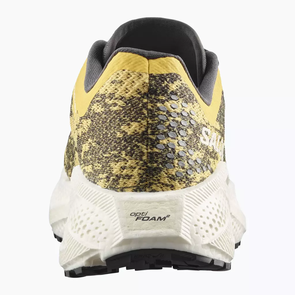 Женские Кроссовки для бега Salomon Aero Glide 4 GRVL beach ball/asphalt/vanilla ice