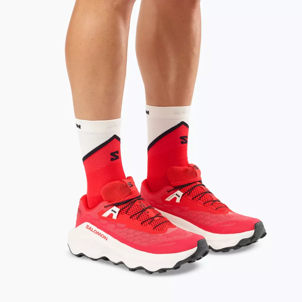 Кроссовки для бега Salomon Ultra Glide 4 riery red/vanilla ice/black