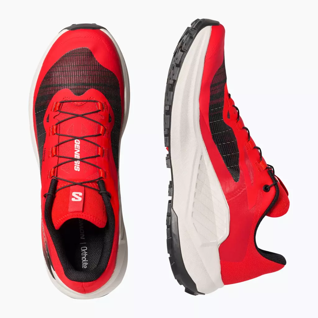 Кроссовки для бега Salomon Genesis fiery red/lava falls/black