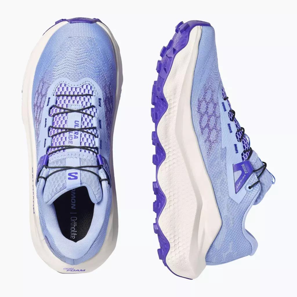 Женские Кроссовки для бега Salomon Ultra Glide 4 brunnera blue/vanilla ice/deep blue