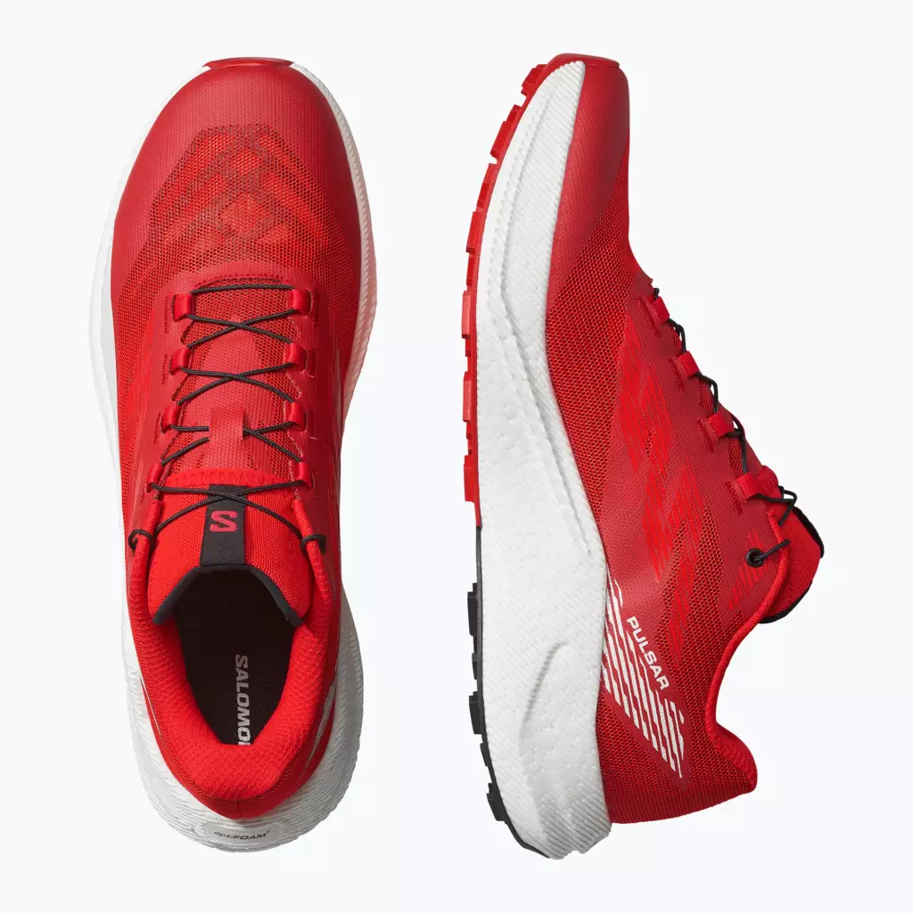Кроссовки для бега Salomon Pulsar black/white/cherry tomato