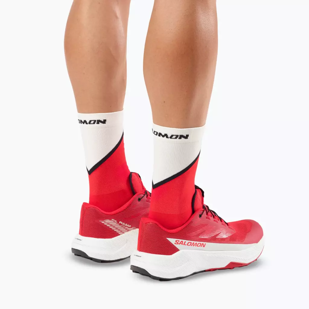 Кроссовки для бега Salomon Pulsar fiery red/vanilla ice/black