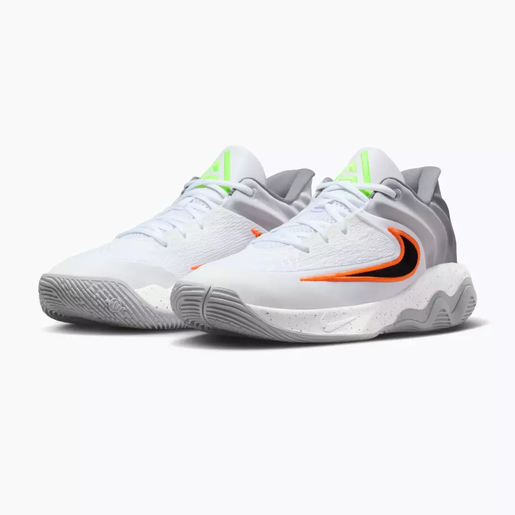 Баскетбольные Кроссовки Nike Giannis Immortality 4 white/volt/wolf grey/black