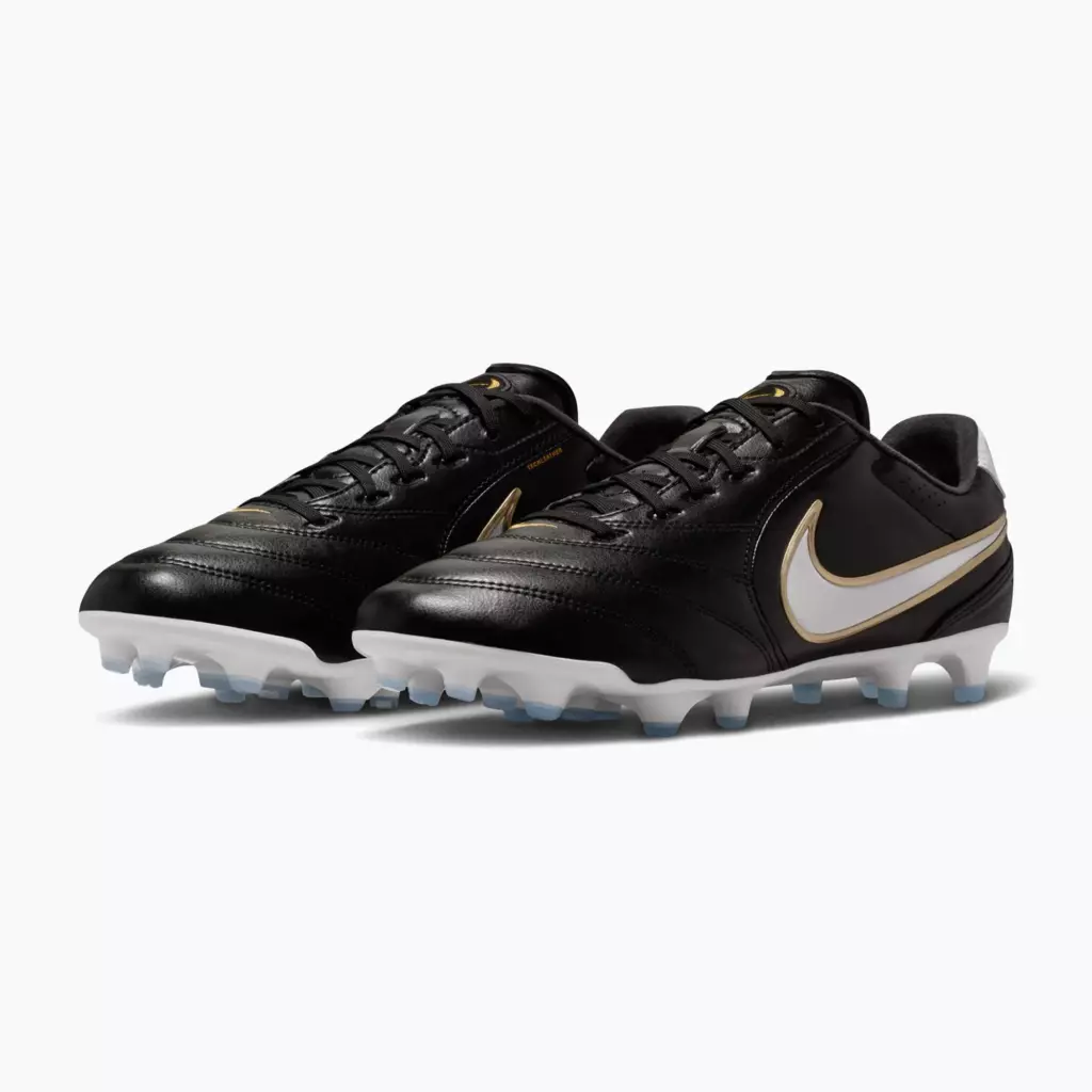Футбольные бутсы Nike Tiempo Ligera Pro FG black/white