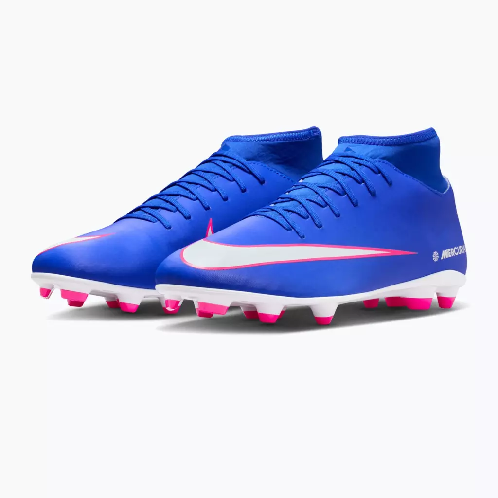 Футбольные бутсы Nike Mercurial Superfly 10 Club FG/MG racer blue/white