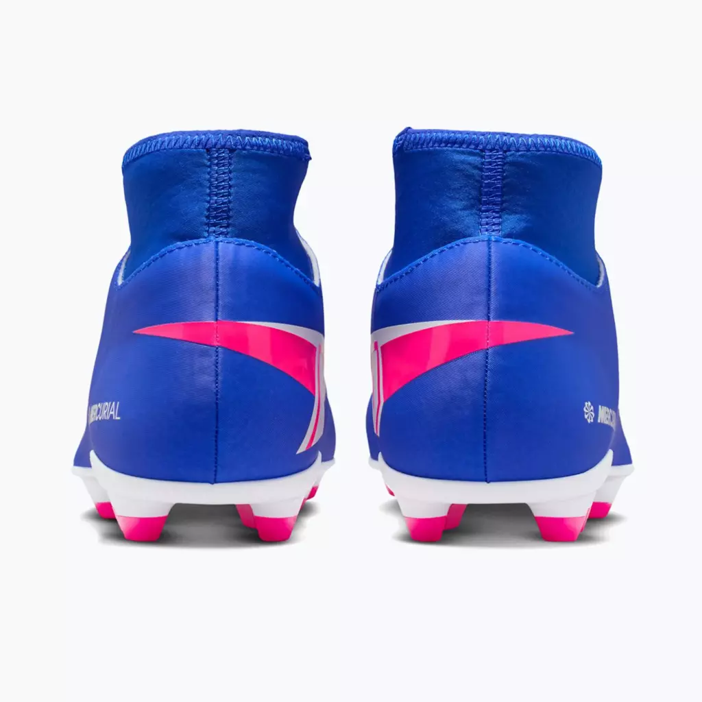 Футбольные бутсы Nike Mercurial Superfly 10 Club FG/MG racer blue/white