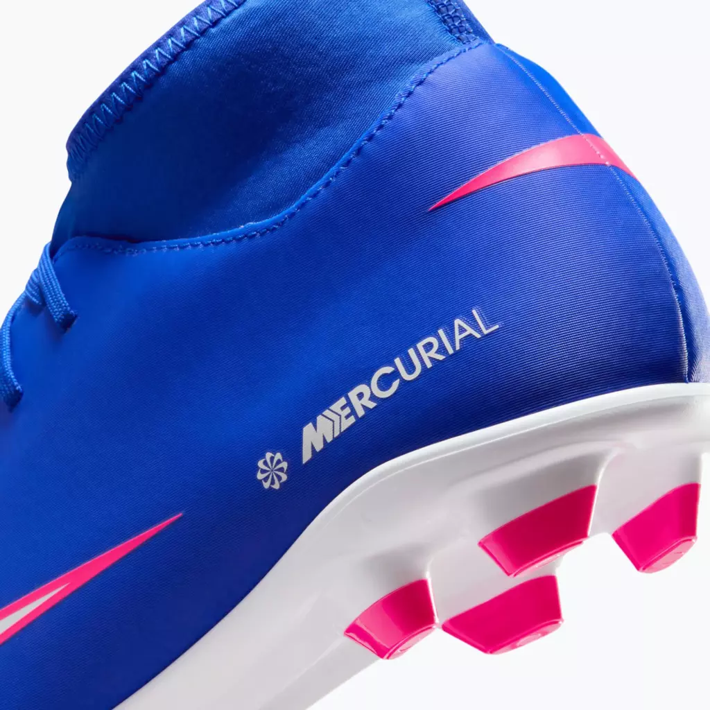 Футбольные бутсы Nike Mercurial Superfly 10 Club FG/MG racer blue/white