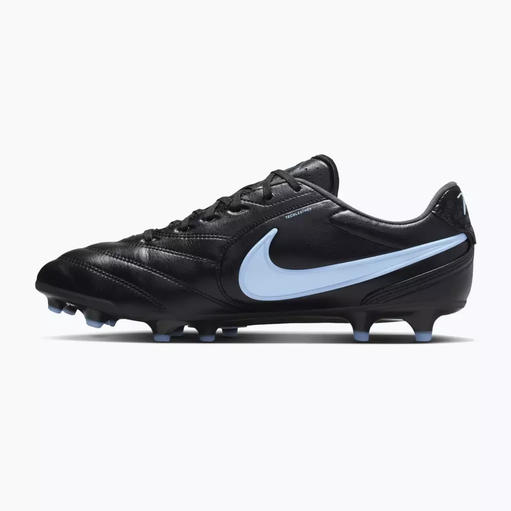 Футбольные бутсы Nike Tiempo Ligera Pro FG black/ice blue/obsidian