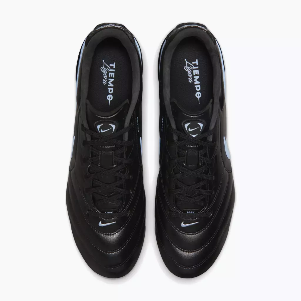 Футбольные бутсы Nike Tiempo Ligera Pro FG black/ice blue/obsidian