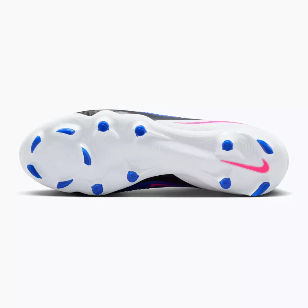 Футбольные бутсы Nike Phantom 6 High Academy FG/MG racer blue/white/pink blast